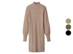 Robe pull côtelée femme