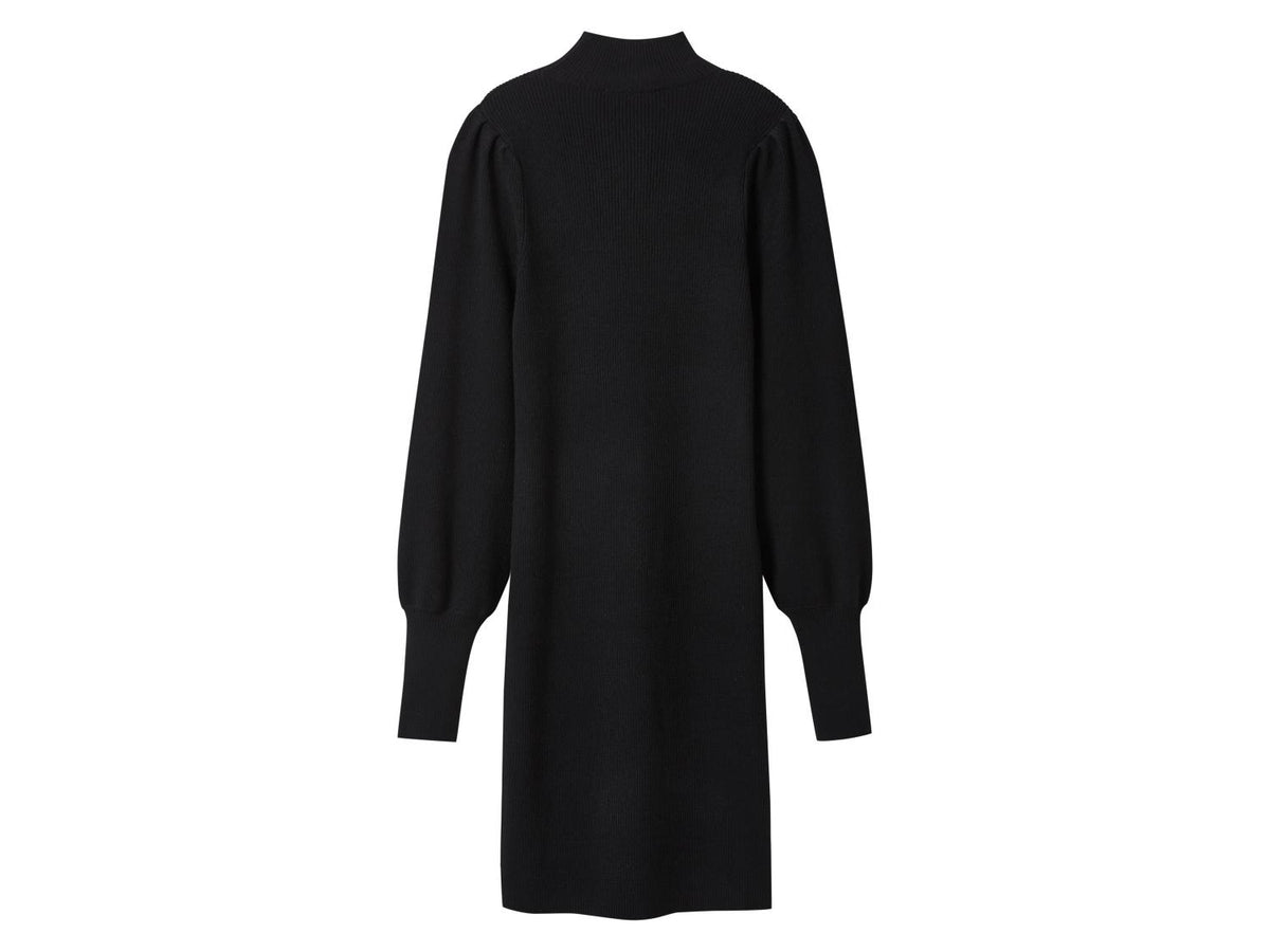 Robe pull côtelée femme
