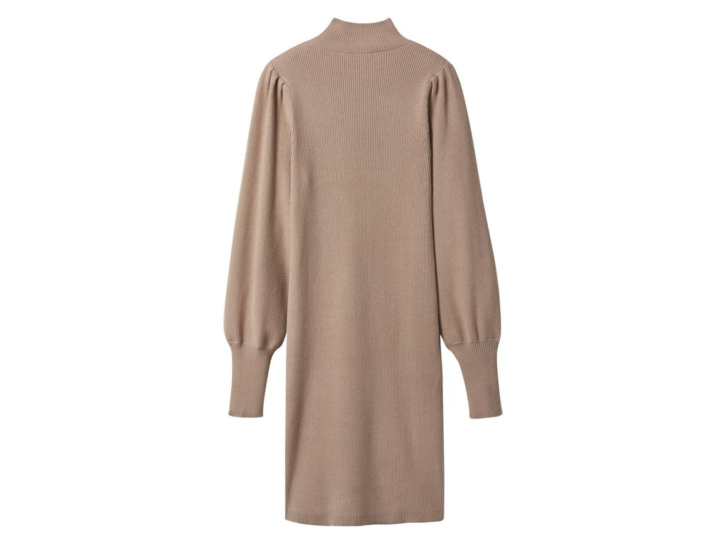 Robe pull côtelée femme