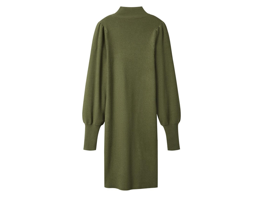 Robe pull côtelée femme