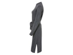 Robe pull femme, avec fentes latérales