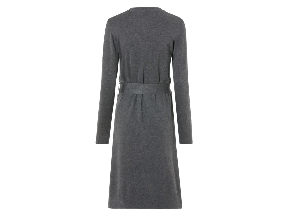 Robe pull femme, avec fentes latérales