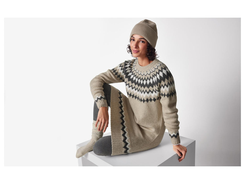 Robe pull pour femme