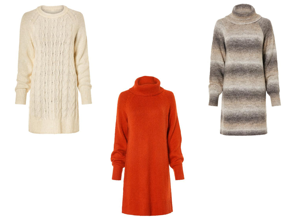 Robe pull pour femme, coupe décontractée