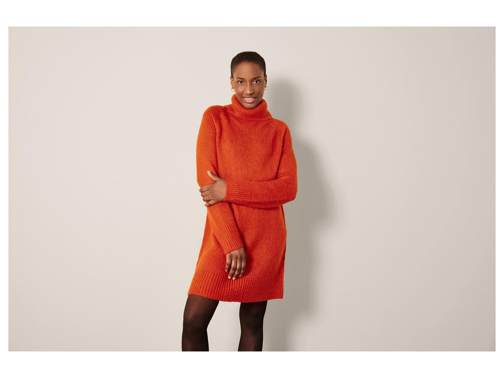 Robe pull pour femme, coupe décontractée