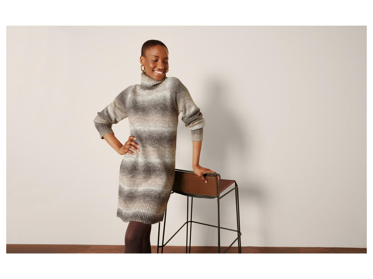Robe pull pour femme, coupe décontractée