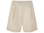 Short effet lin femme