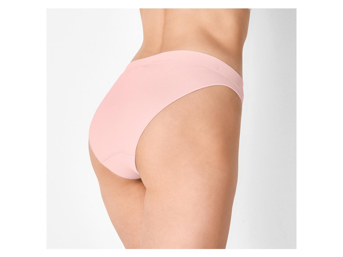 Slips côtelés pour femme, 3 pièces