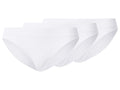 Slips côtelés pour femme, 3 pièces