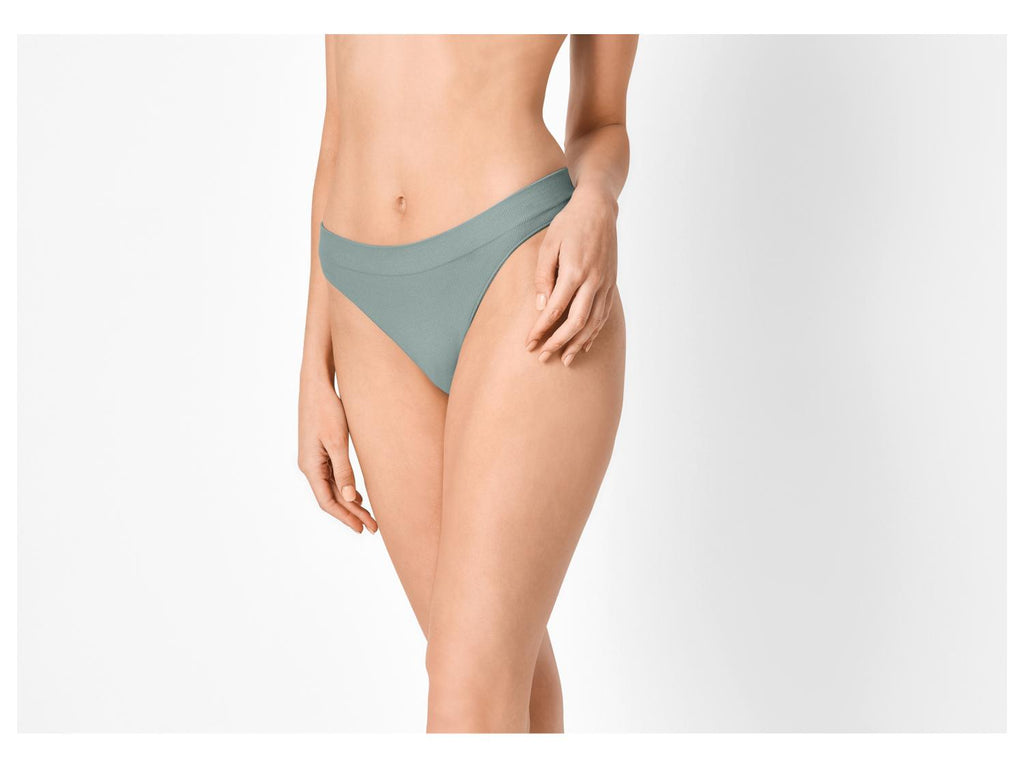 Slips côtelés pour femme, 3 pièces