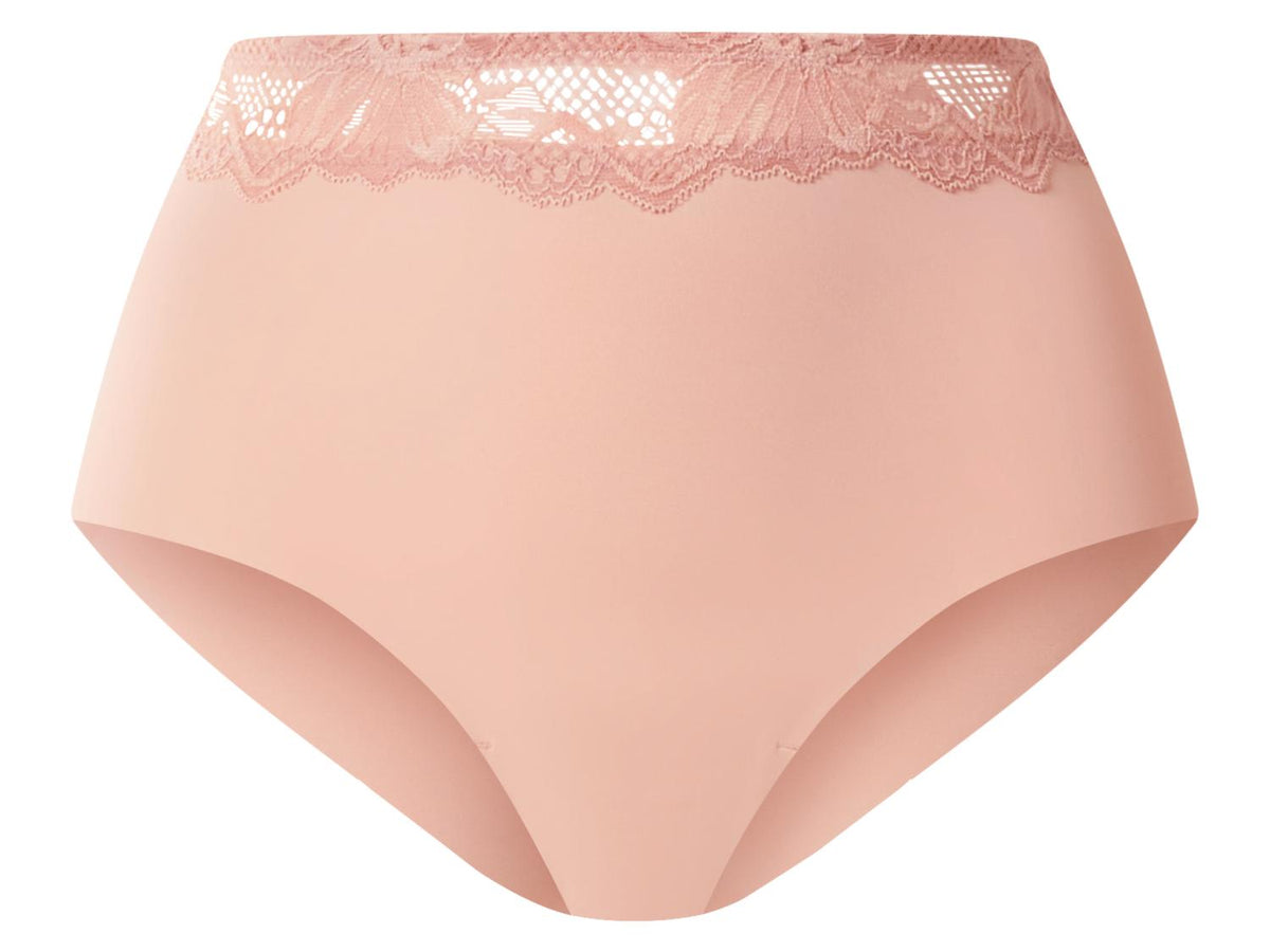 Slips femme taille haute, 2 pièces