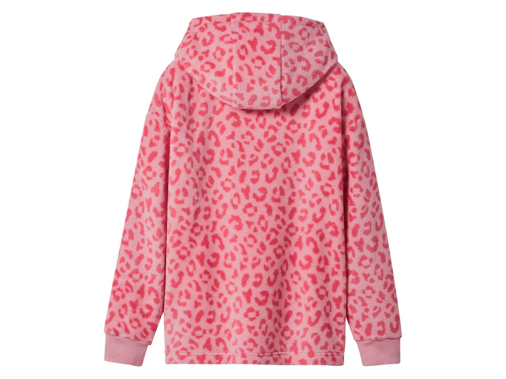 Sweat à capuche oversize en peluche