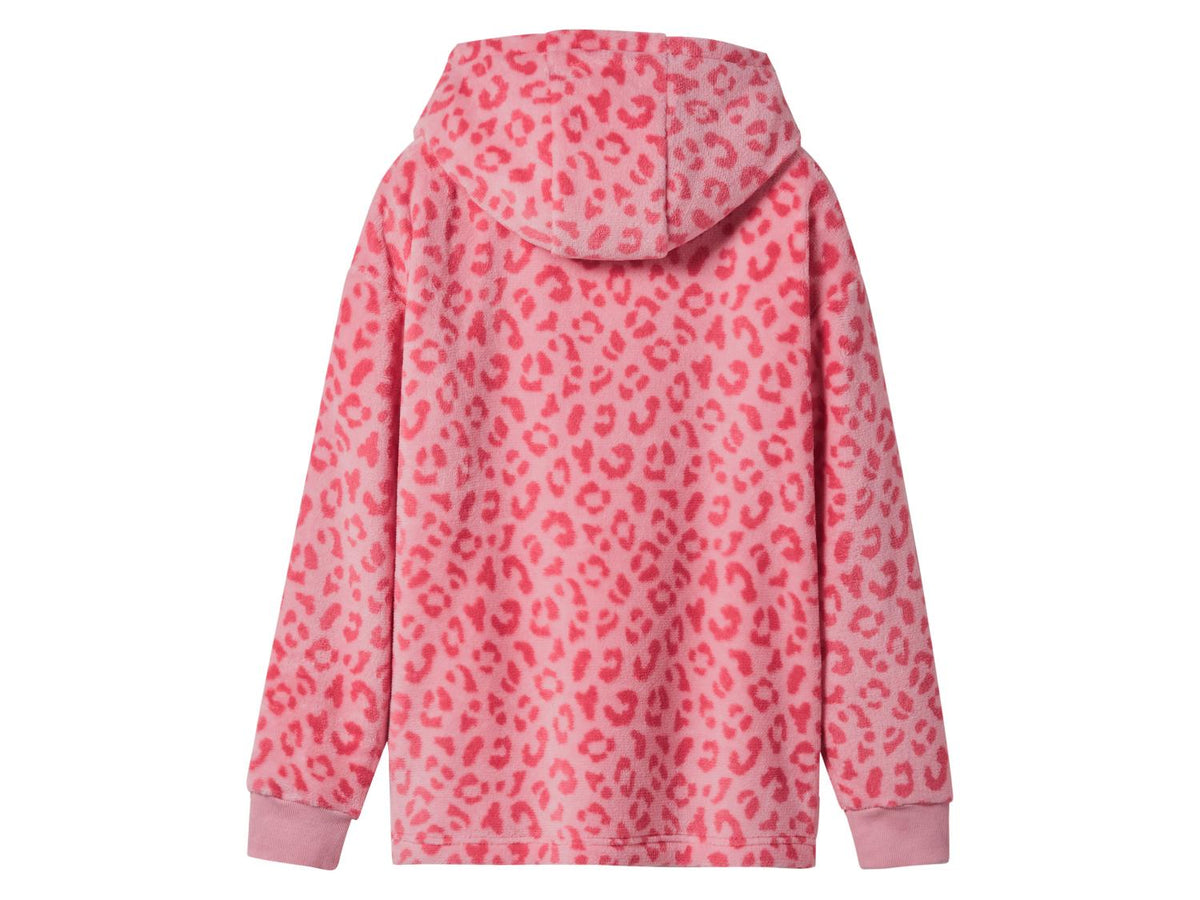 Sweat à capuche oversize en peluche