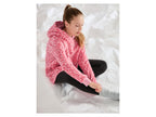 Sweat à capuche oversize en peluche