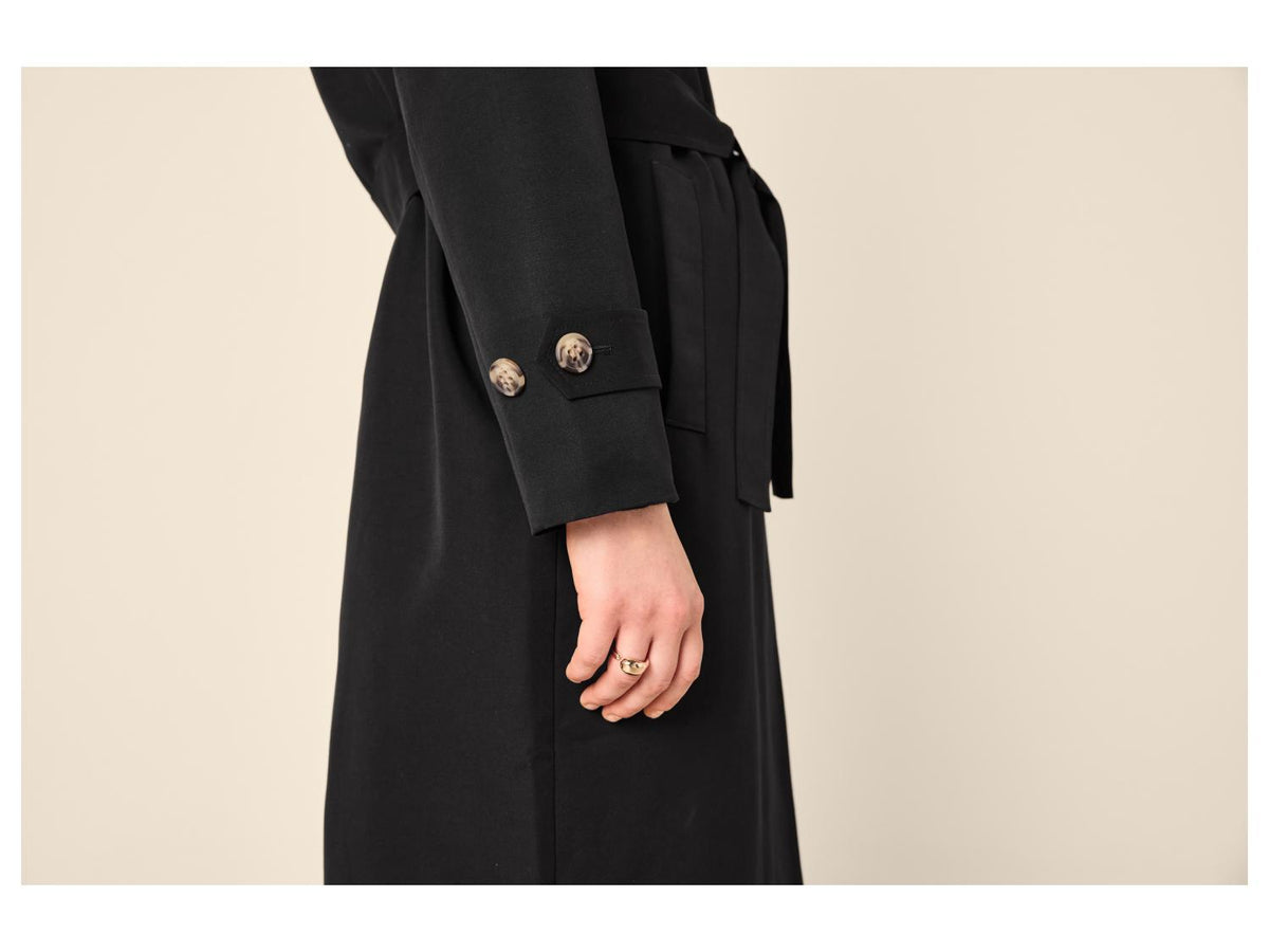 Trench long femme