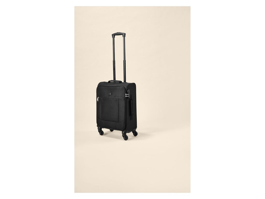 Valise cabine à roulettes, 38 L, noir