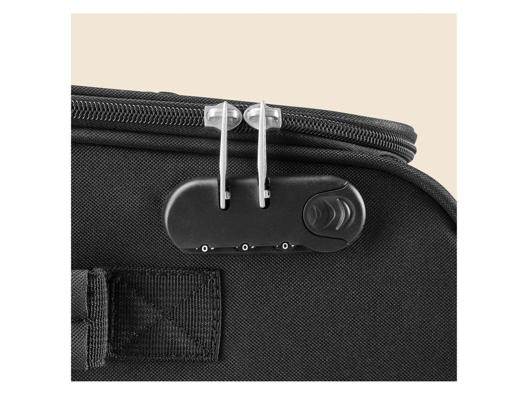 Valise cabine à roulettes, 38 L, noir