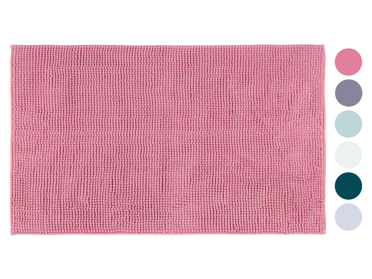 Tapis de bain microfibre chenille, 70 x 120 cm