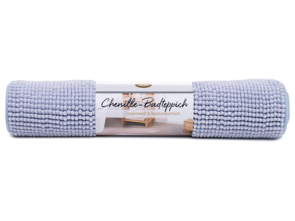 Tapis de bain microfibre chenille, 70 x 120 cm