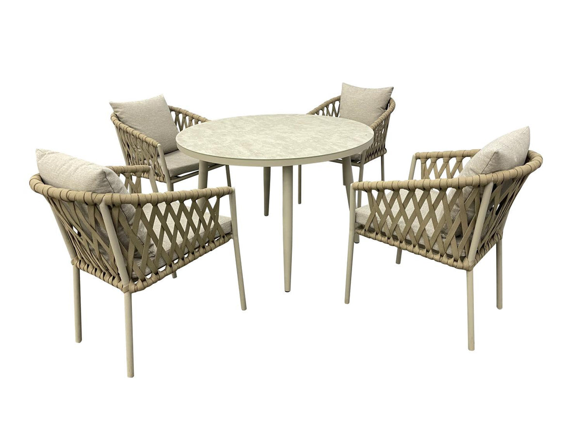 Ensemble de jardin « Avola », 5 pièces