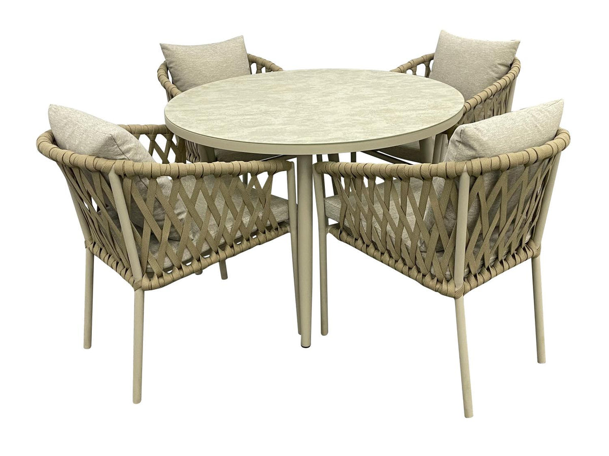 Ensemble de jardin « Avola », 5 pièces