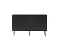 Commode KARBY 4 tiroirs Noir