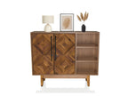 Commode SANTJAGO WOOD massif marron