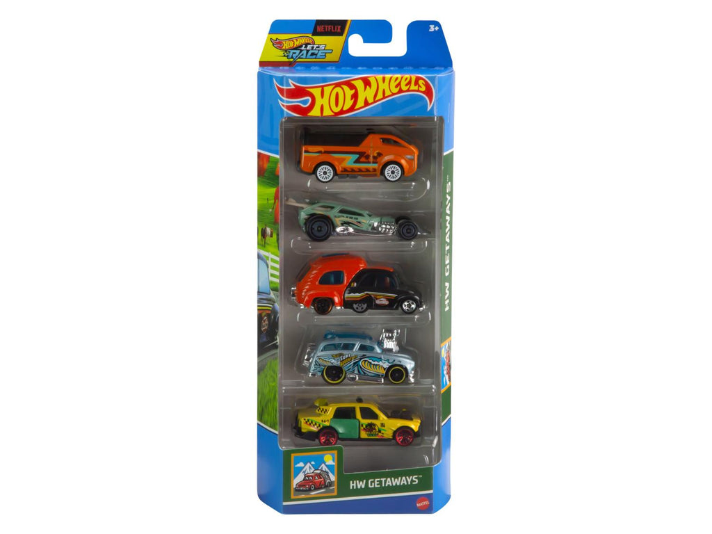 Lot de 5 voitures de course