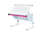 Bureau Matts 3 en 1, 118 x 63-93 x 73 cm, blanc