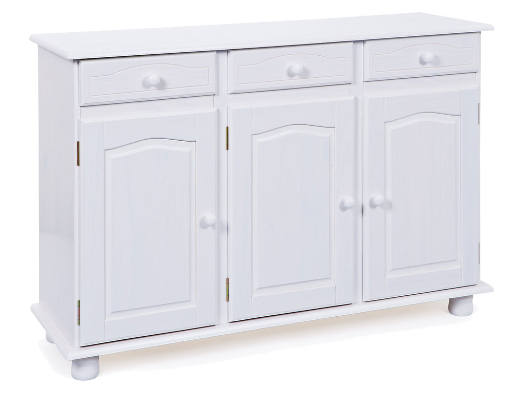 Inter Link Commode de style campagnard en bois massif