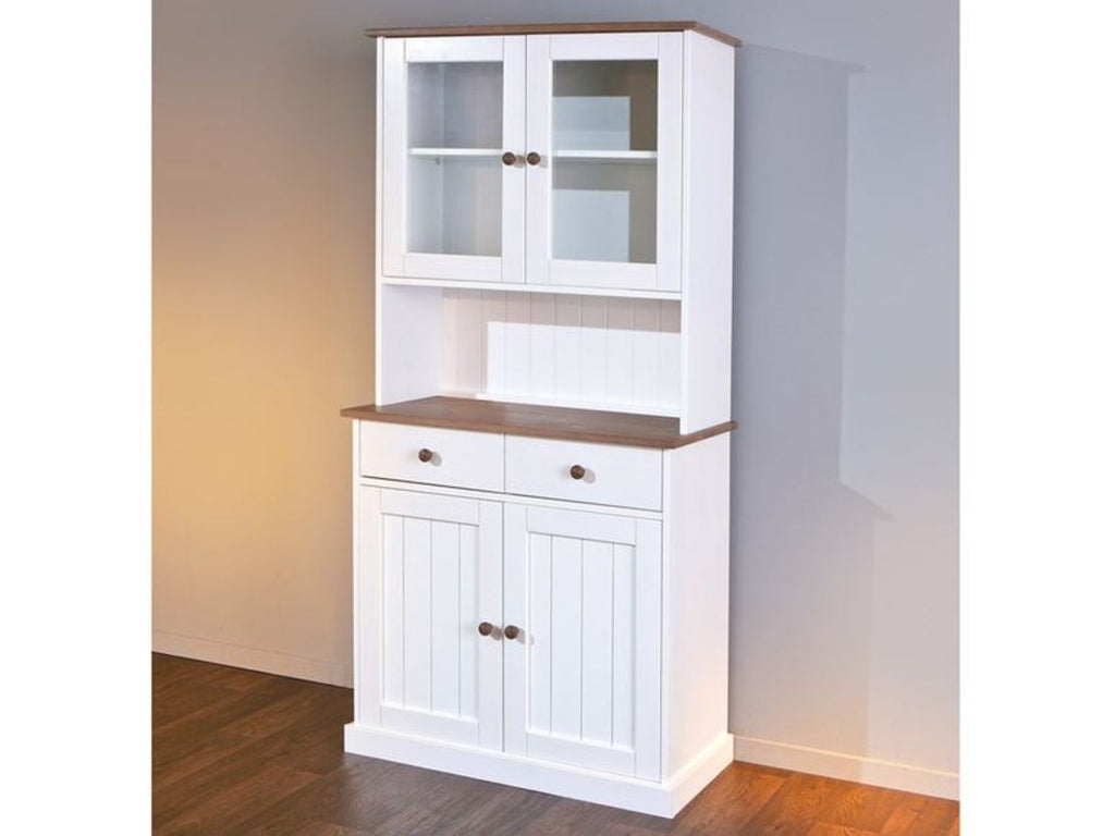Commode haut de gamme style campagnard, bois de pin