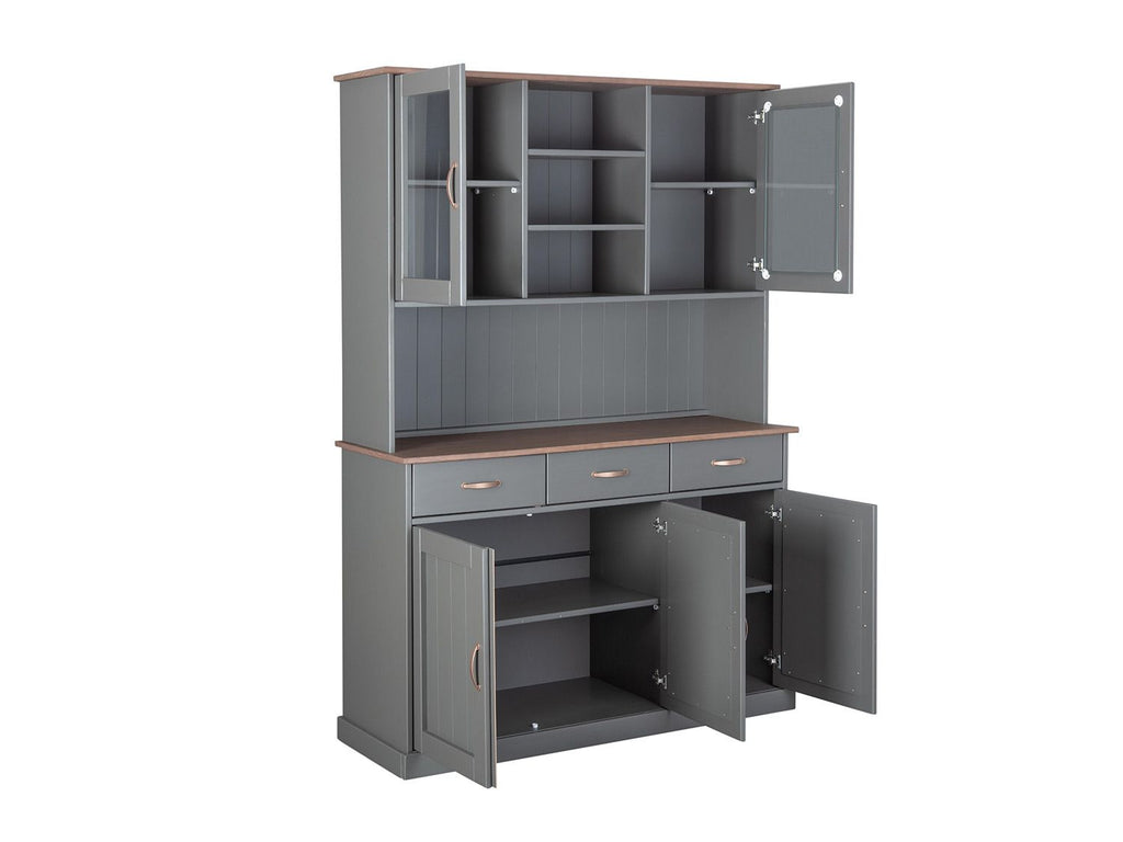 Commode haut de gamme style campagnard, bois de pin