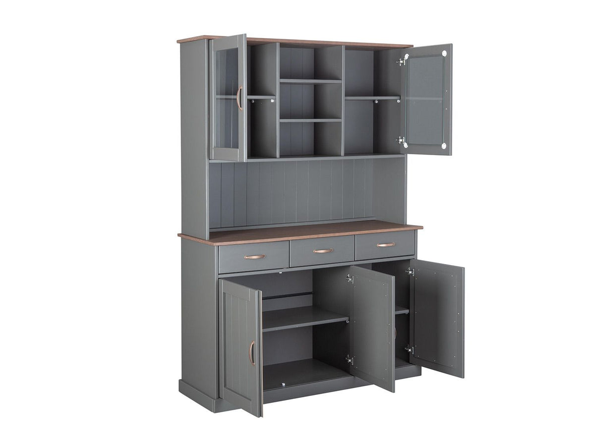 Commode haut de gamme style campagnard, bois de pin