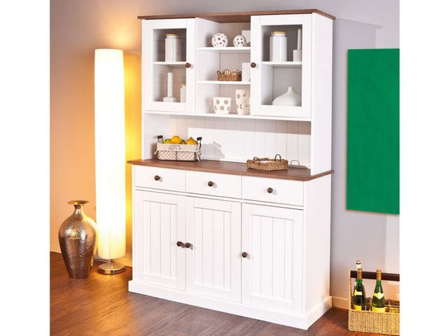 Commode haut de gamme style campagnard, bois de pin