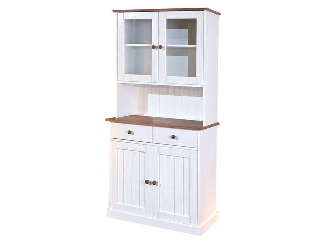 Commode haut de gamme style campagnard, bois de pin