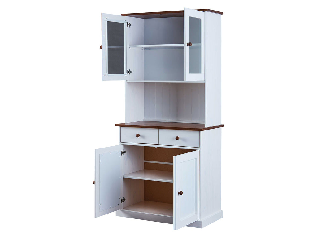 Commode haut de gamme style campagnard, bois de pin