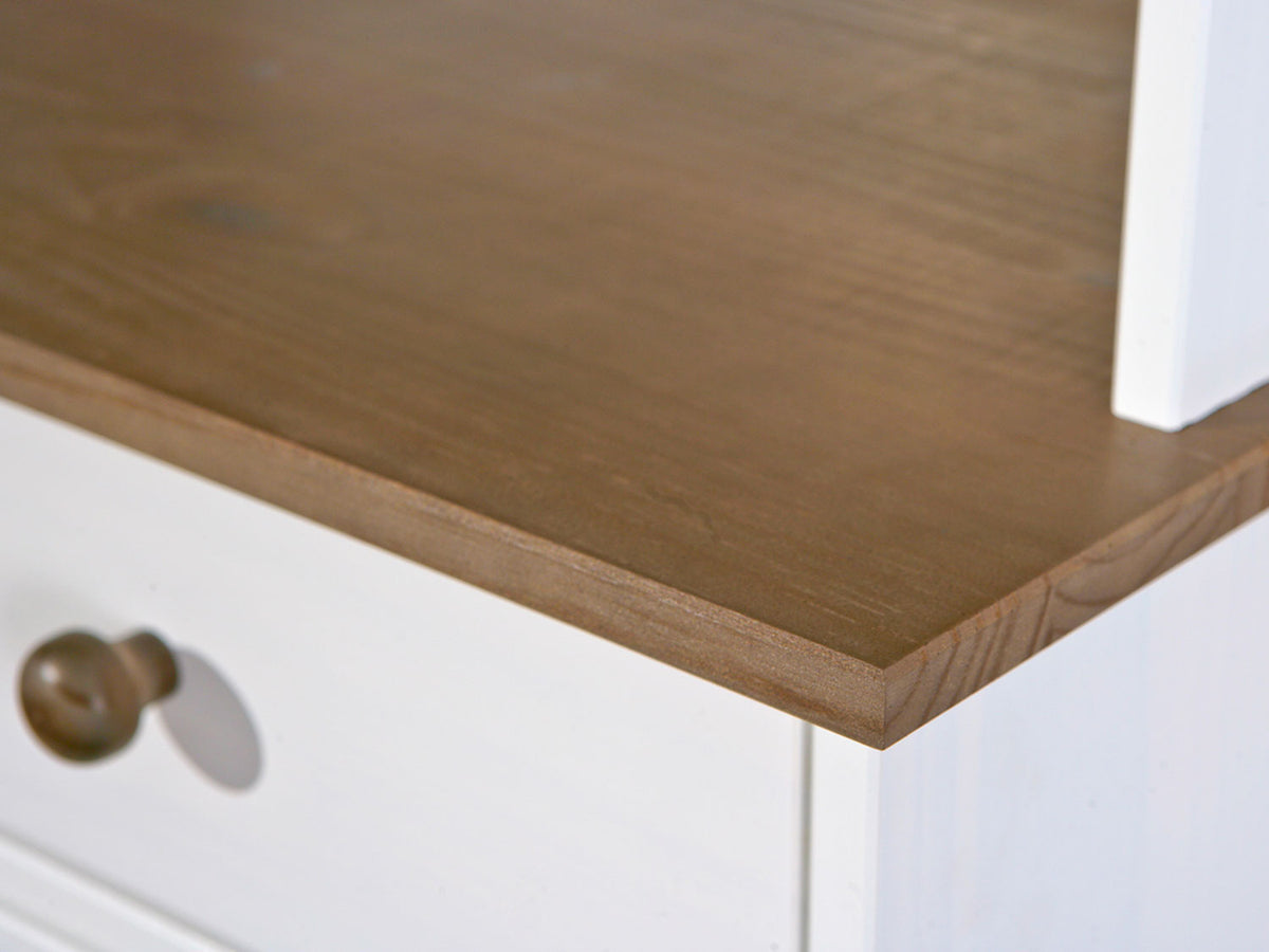 Commode haut de gamme style campagnard, bois de pin