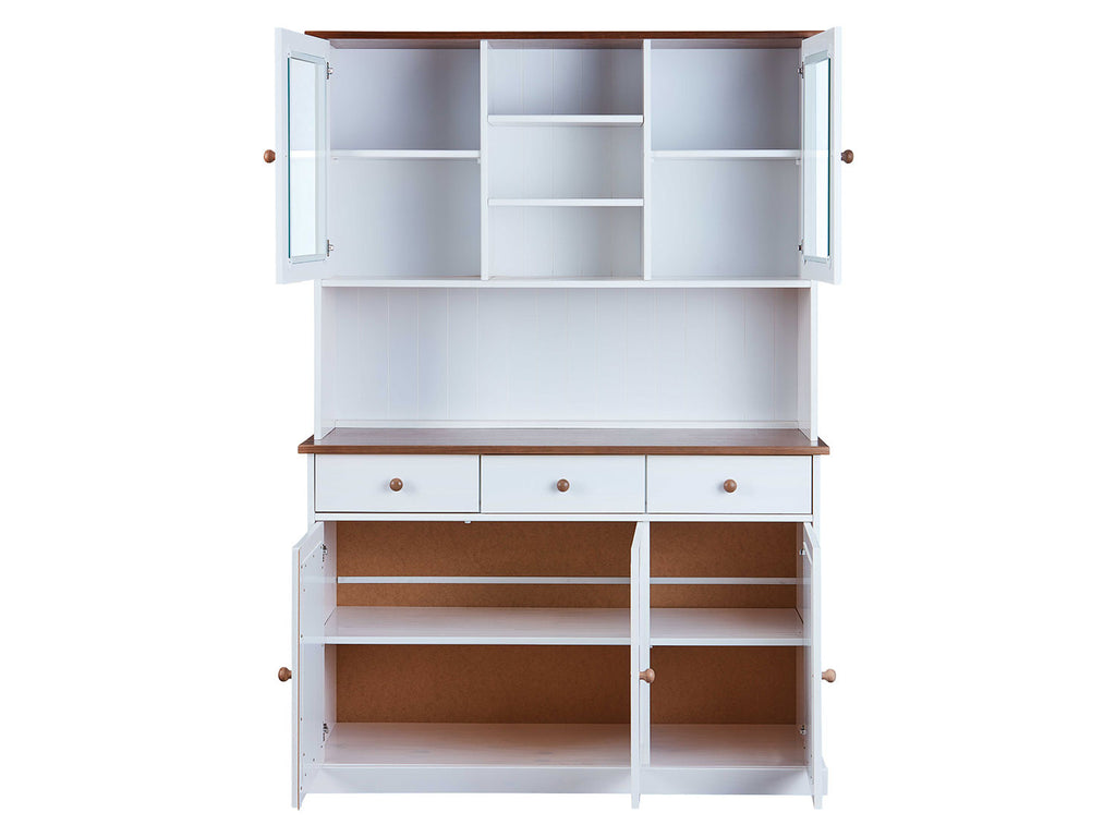 Commode haut de gamme style campagnard, bois de pin