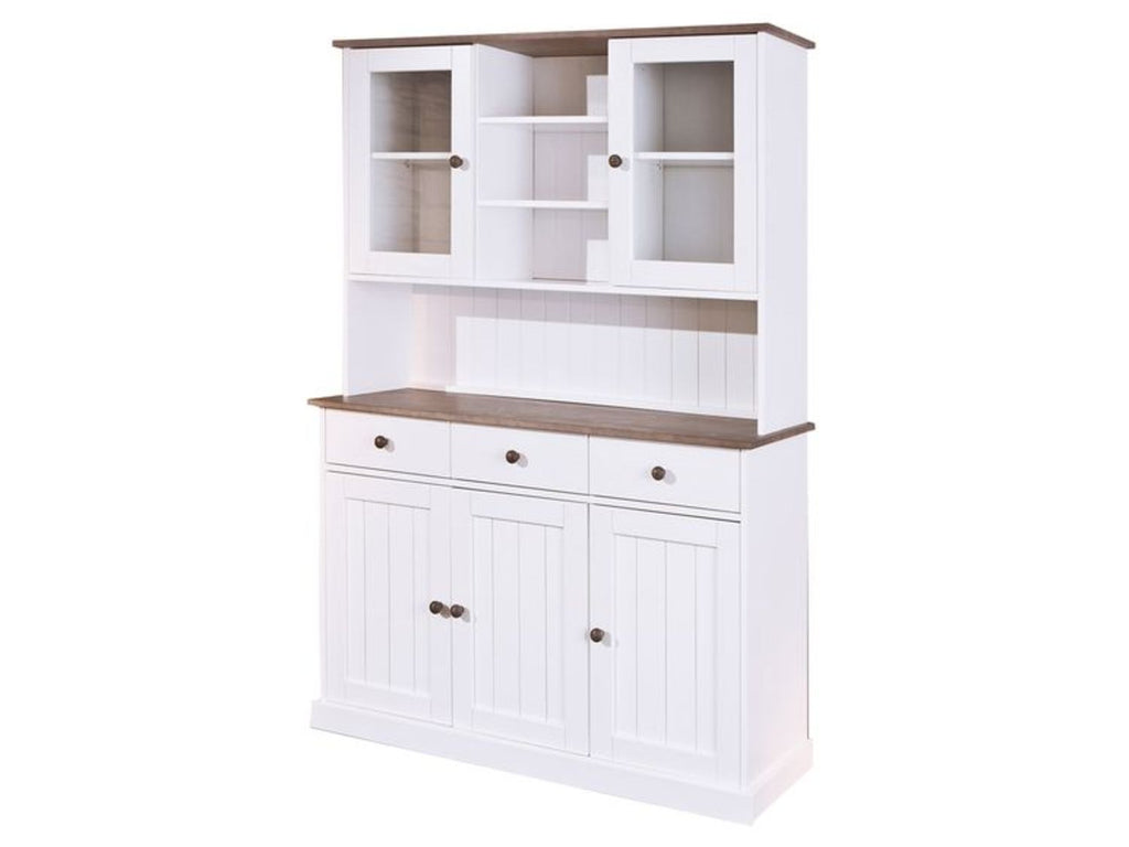 Commode haut de gamme style campagnard, bois de pin