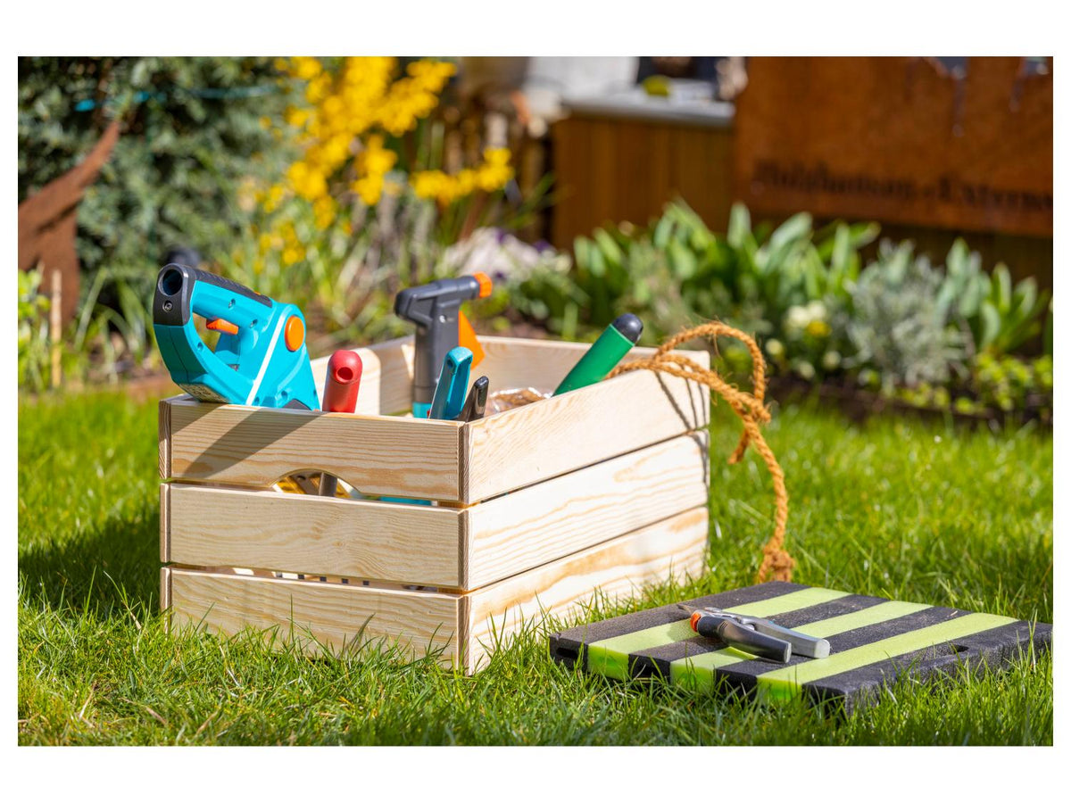 Lot de 3 caisses en bois Valloni