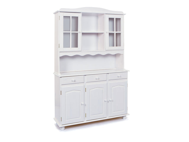 Inter Link Meuble vitrine style champêtre, 2 ou 3 portes