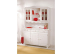 Inter Link Meuble vitrine style champêtre, 2 ou 3 portes