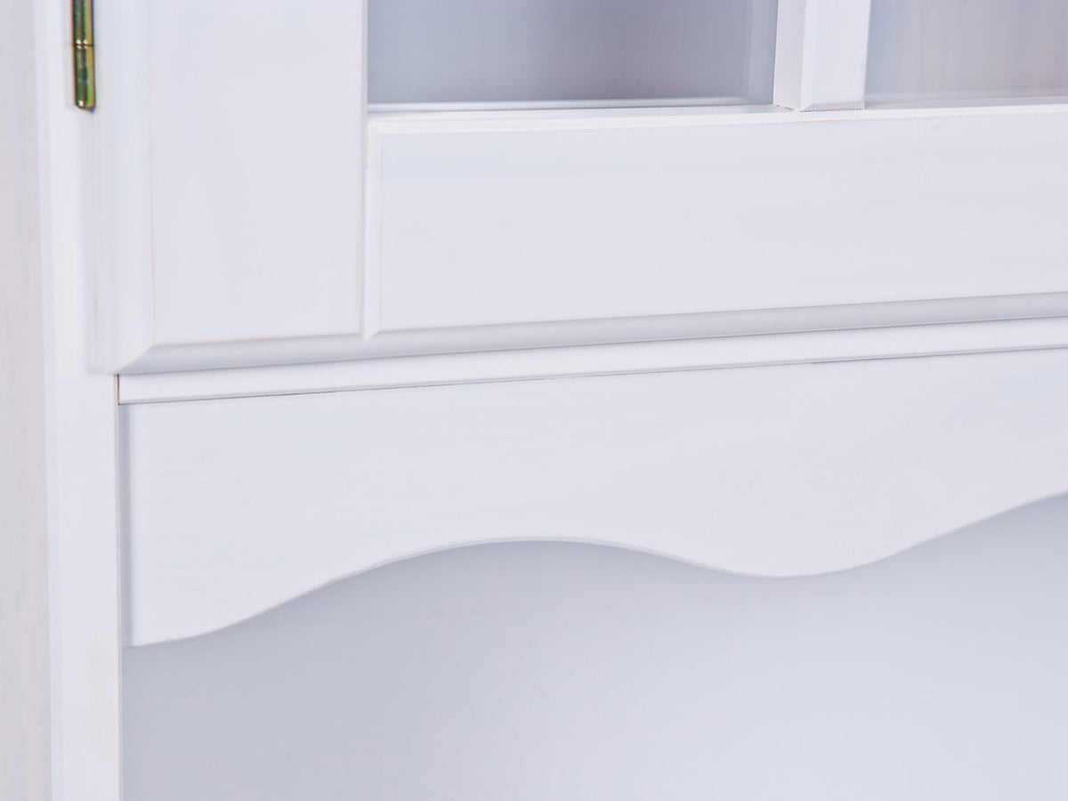 Inter Link Meuble vitrine style champêtre, 2 ou 3 portes