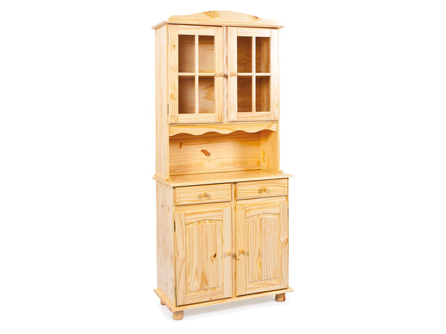Inter Link Meuble vitrine style champêtre, 2 ou 3 portes