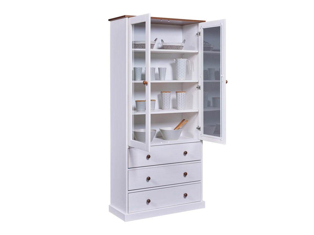 Vitrine buffet Westerland , 90 x 38,40 x 190 cm