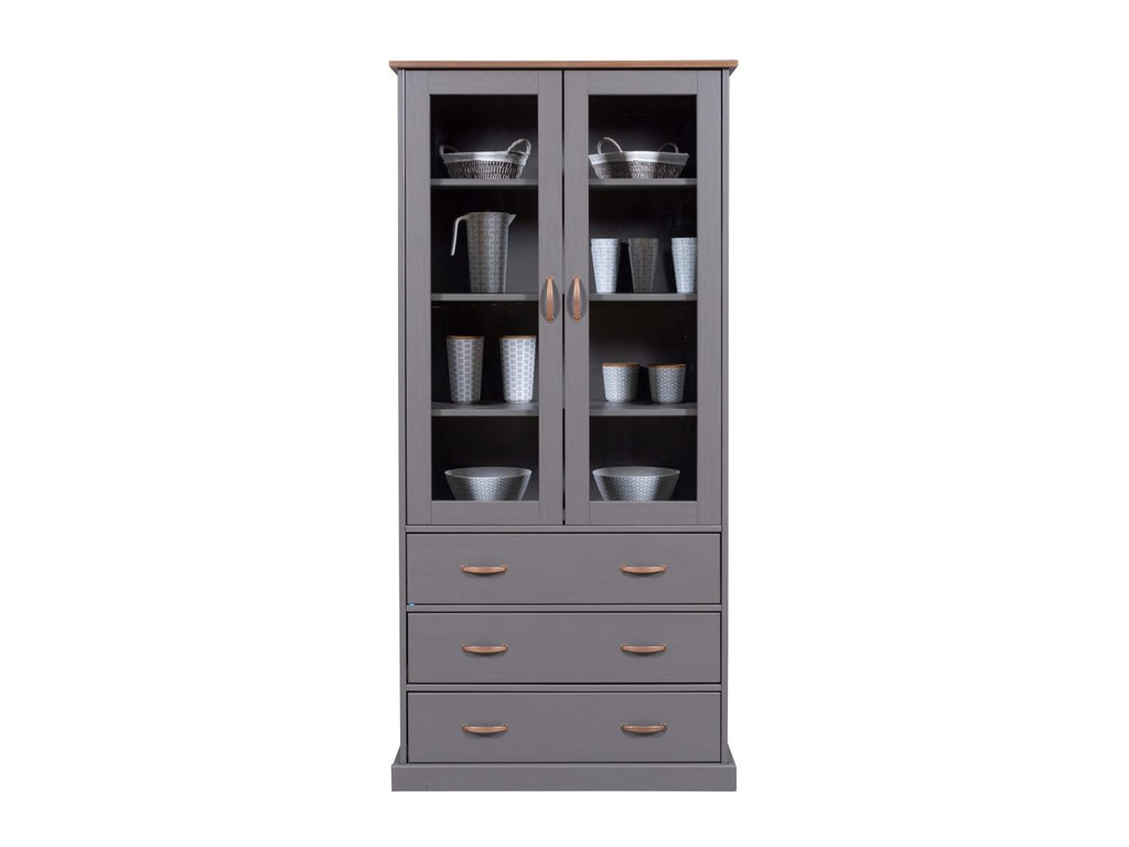 Vitrine buffet Westerland , 90 x 38,40 x 190 cm
