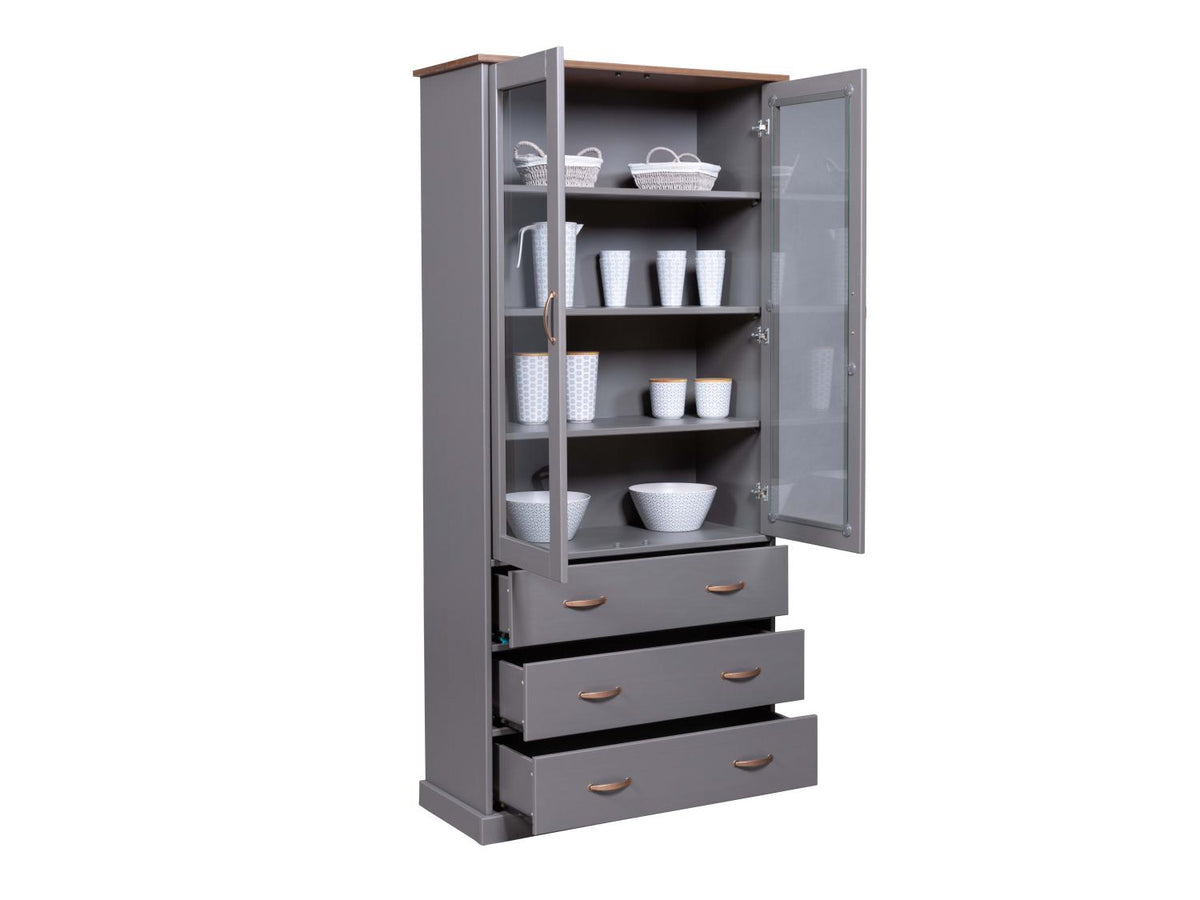 Vitrine buffet Westerland , 90 x 38,40 x 190 cm