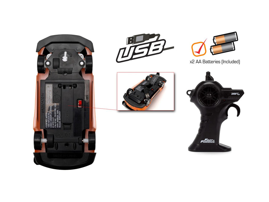 Fast & Furious RC Drift Twin Pack