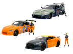 Voiture et figurine Naruto