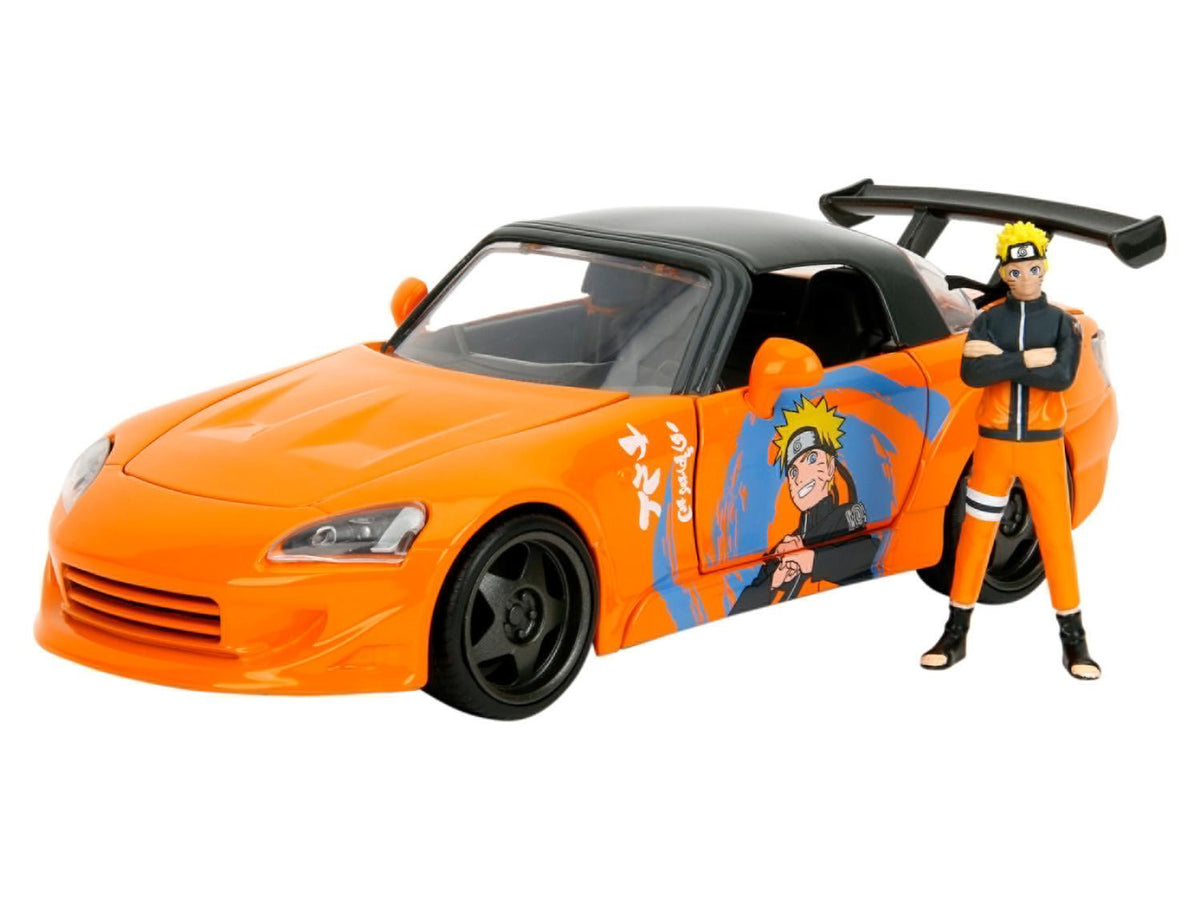 Voiture et figurine Naruto